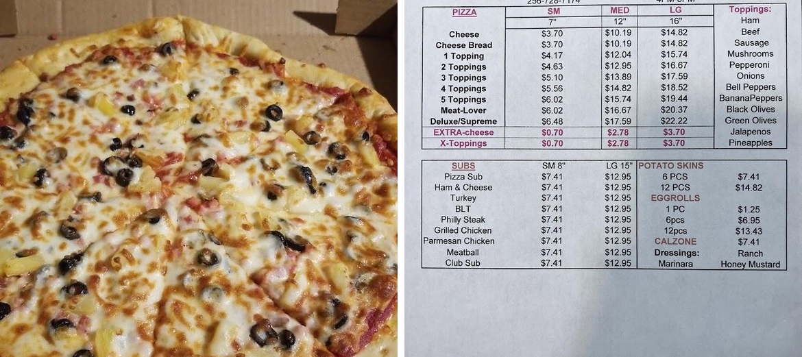 Main Street Pizza (Grant, Alabama)